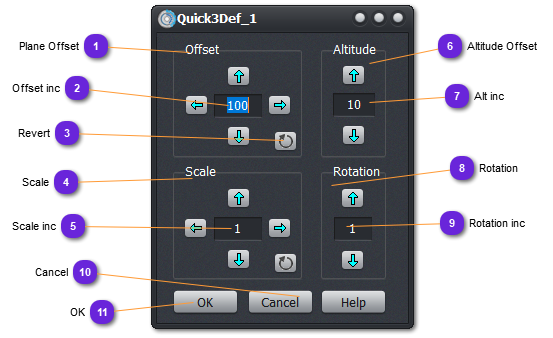 Quick 3D Setting