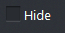 8. Hide