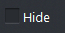 5. Hide