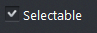 10. Selectable