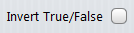 3. Invert True/False