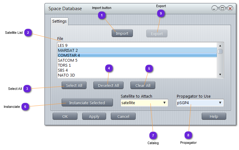 Space Database