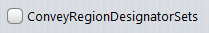 2. Convey Region Designator Sets