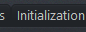 7. Initialization