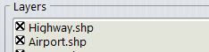 1. Layer List