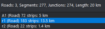 1. Roads