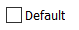 11. Default Color