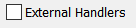 11. External Handlers