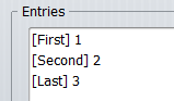 3.  list