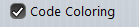7. Code Coloring