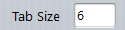 9. Tab Size
