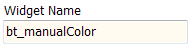 3. Widget Name