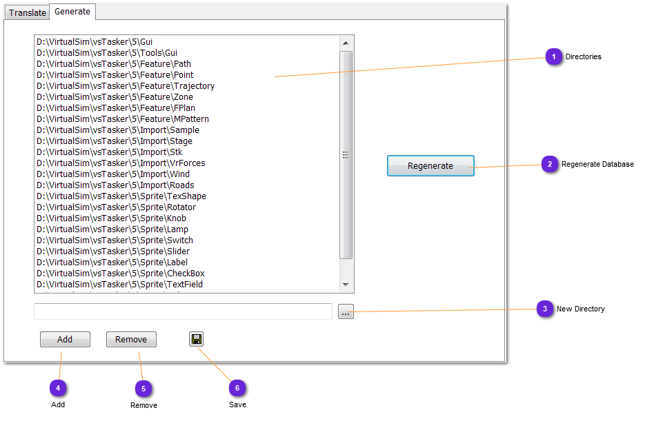 Generate Pane