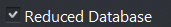 8. Reduced Database