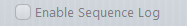10. Sequence Log
